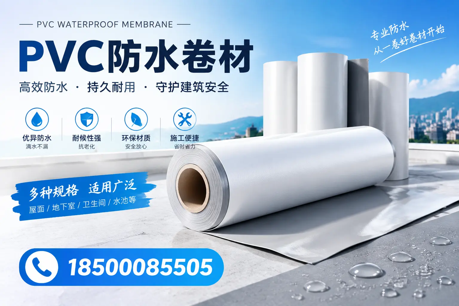 如何选择适合的PVC防水卷材？专家为您解答德宏的需求